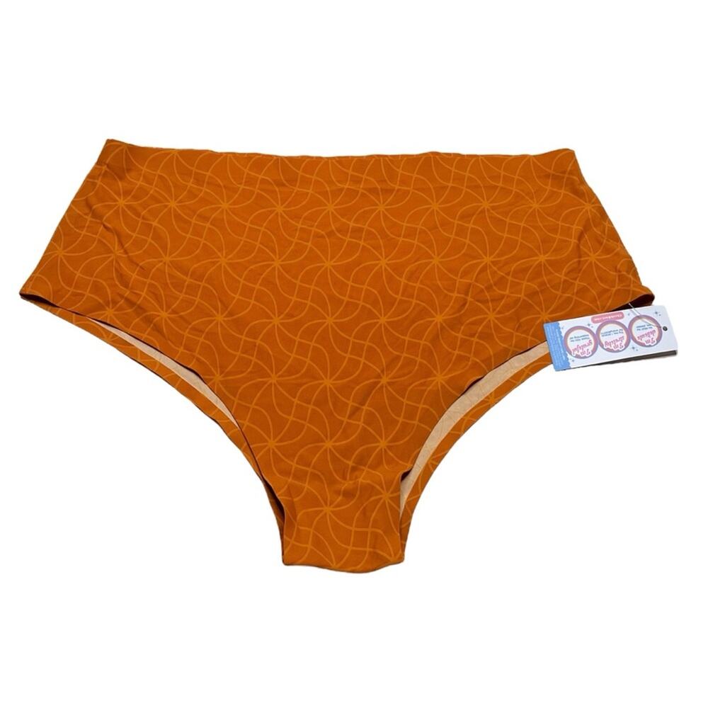 Cheek Boss Cheeky Panty Pumpkin Pinwheel Size 2XL